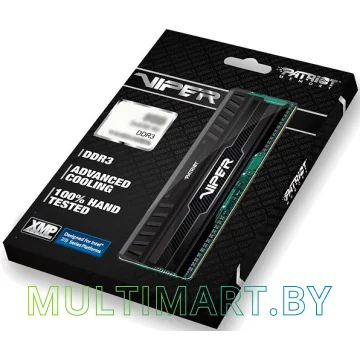Оперативная память Patriot Viper 3 Black Mamba 2x8GB KIT DDR3 PC3-12800 (PV316G160C0K) картинка 7